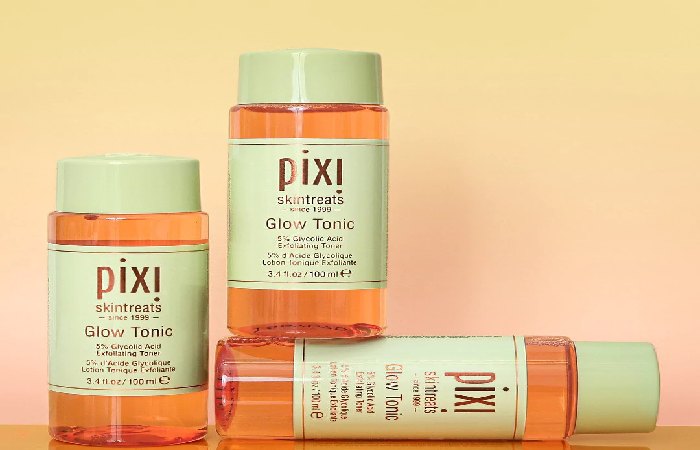 Spray Pixie Glow Tonic Once Per Day.
