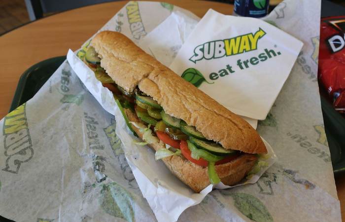Subway Footlong Sandwiches