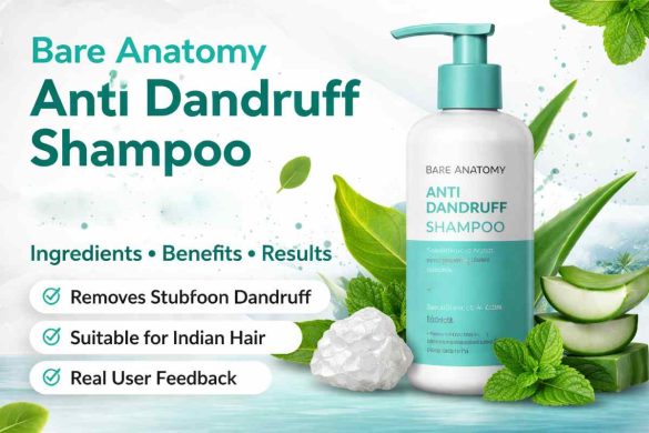 bare anatomy anti dandruff shampoo review