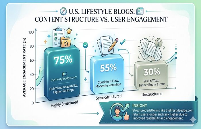 content structure vs user engagement in u.s. lifestyle blogs
