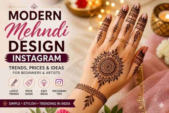 modern ..mehndi design instagram ideas